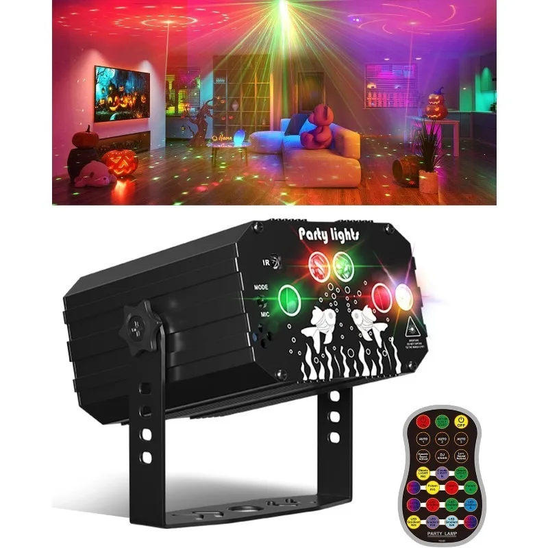 DoRight DJ Disco Light, 61 RGB Sound Activated LED Stage Strobe Light with Remote Control for Disco, DJ, Stage, Christmas, Party
DoRight DJ Disco Light, 61 RGB Sound Activated LED Stage Strobe Light with Remote Control for Disco, DJ, Stage, Christmas, Party