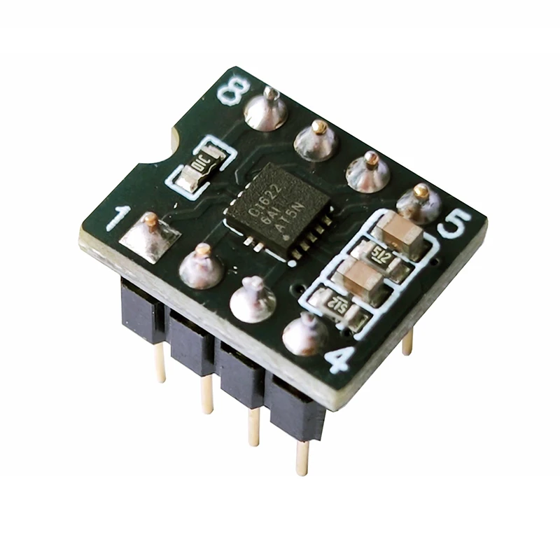 OPA1622 Модуль аудиооперационного усилителя, выход 145 мА, адаптер DIP-8, сверхнизкий уровень шума искажений, двухканальный операционный усилитель для ЦАП
OPA1622 Модуль аудиооперационного усилителя, выход 145 мА, адаптер DIP-8, сверхнизкий уровень шума искажений, двухканальный операционный усилитель для ЦАП