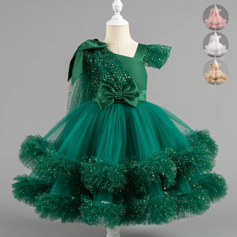 Baby Girl Dresses Children's First Birthday Party Princess Gown Toddler Sleeveless Mesh Gown
Baby Girl Dresses Children's First Birthday Party Princess Gown Toddler Sleeveless Mesh Gown