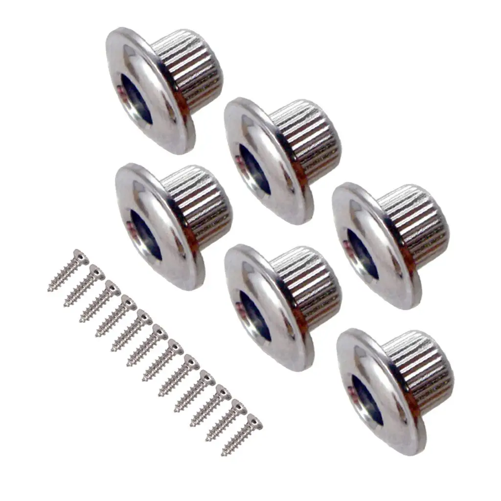 Guitar Tuner Conversion Bushings Adapter for Electric Acoustic Folk Guitar (Color: Silver)
Guitar Tuner Conversion Bushings Adapter for Electric Acoustic Folk Guitar (Color: Silver)