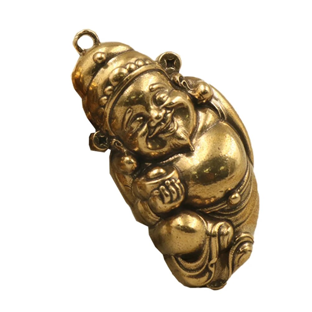 Brass God of Wealth Pendant Multi Purpose DIY Jewelry Charm Chinese Keychain Fortune Symbol Lucky Accessory Holiday Gift
Brass God of Wealth Pendant Multi Purpose DIY Jewelry Charm Chinese Keychain Fortune Symbol Lucky Accessory Holiday Gift