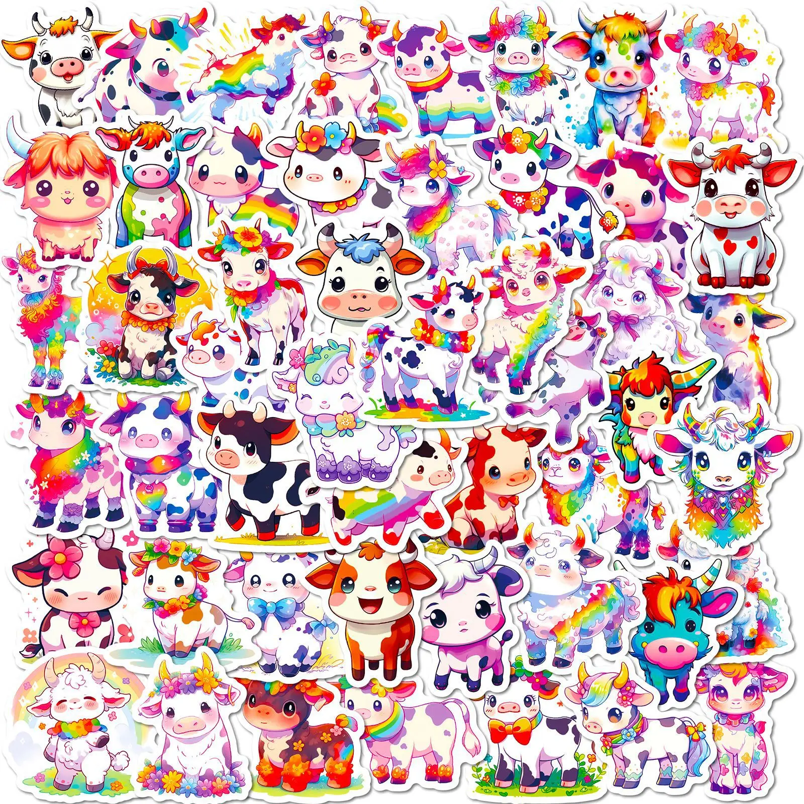 50Pcs Cartoon Rainbow Mavericks Series Graffiti Stickers Suitable for Laptop Helmets Desktop Decoration DIY Stickers Toys
50Pcs Cartoon Rainbow Mavericks Series Graffiti Stickers Suitable for Laptop Helmets Desktop Decoration DIY Stickers Toys