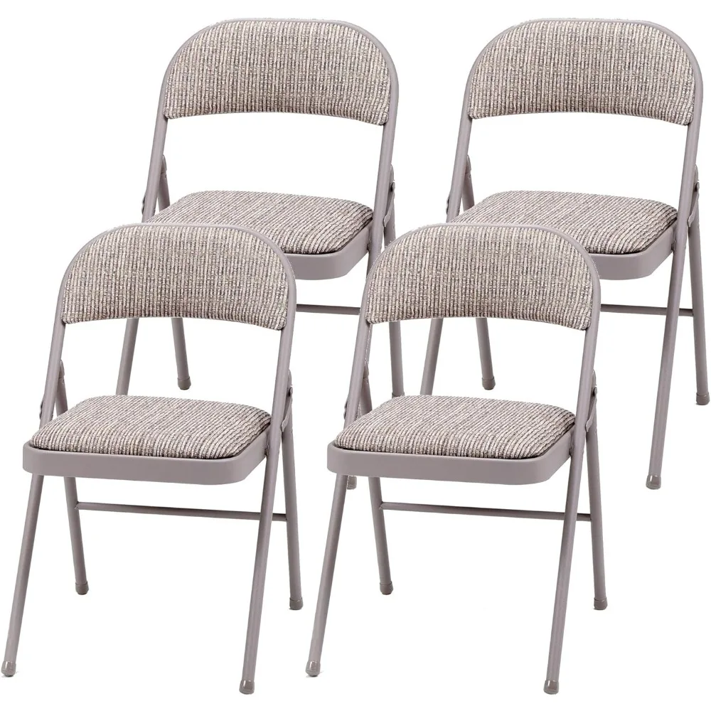 MECO Sudden Comfort Deluxe Portable Metal Fabric Padded Folding Chair for Home, Outdoor, and Office Use with Contoured
MECO Sudden Comfort Deluxe Portable Metal Fabric Padded Folding Chair for Home, Outdoor, and Office Use with Contoured
