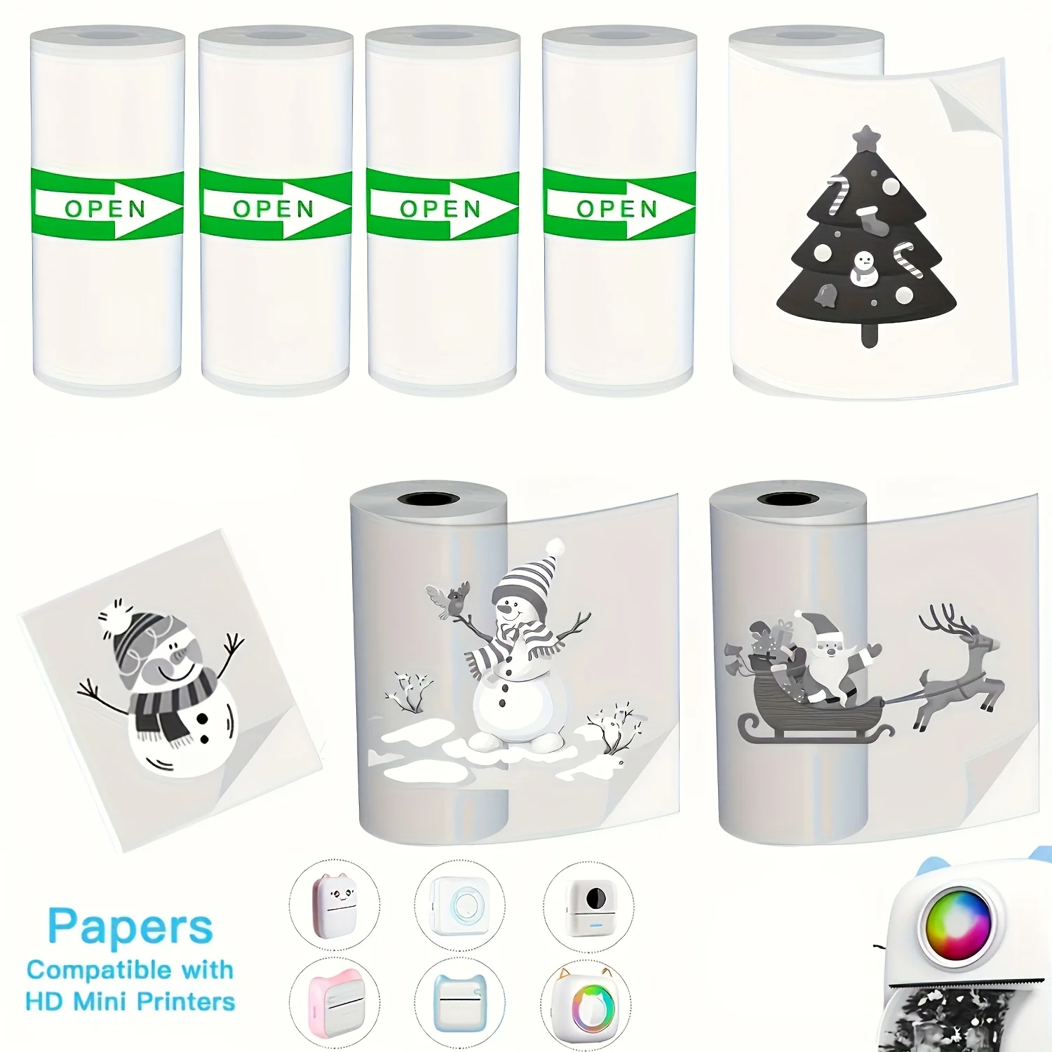 Мини-термобумага, прозрачные белые самоклеящиеся термоэтикетки для портативных принтеров, для учебы, фотографий, заметок, дневников, проектов, подарков
Мини-термобумага, прозрачные белые самоклеящиеся термоэтикетки для портативных принтеров, для учебы, фотографий, заметок, дневников, проектов, подарков