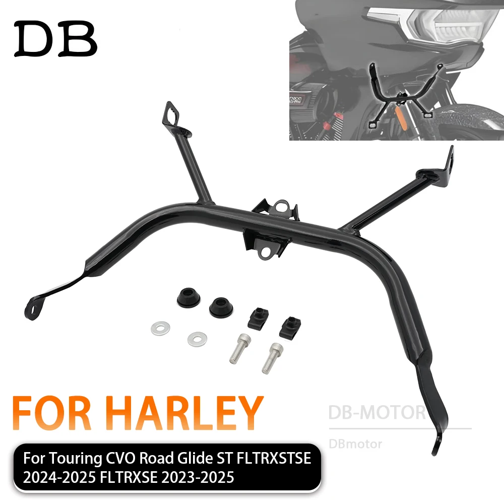 New Motorcycle Fairing Support Bracket Black Engine Guard For Harley Touring CVO Road Glide ST FLTRXSTSE 2024 - 2025 FLTRXSE
New Motorcycle Fairing Support Bracket Black Engine Guard For Harley Touring CVO Road Glide ST FLTRXSTSE 2024 - 2025 FLTRXSE