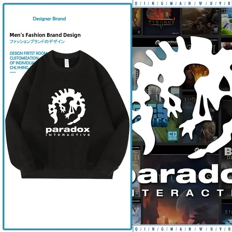 Мужская толстовка Pax Interactive Game с принтом, круглым вырезом, свободного кроя, молодежная, модная, хлопковая, осенне-зимняя одежда
Мужская толстовка Pax Interactive Game с принтом, круглым вырезом, свободного кроя, молодежная, модная, хлопковая, осенне-зимняя одежда