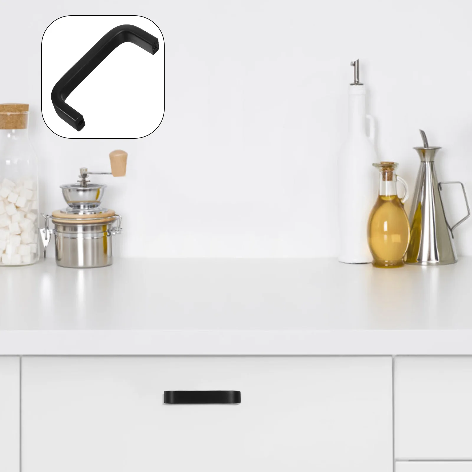 Cabinet Aluminum Alloy Drawer Pulls Simple Black Replacement For Kitchen Wardrobe Cupboard Bathroom Garage Doors
Cabinet Aluminum Alloy Drawer Pulls Simple Black Replacement For Kitchen Wardrobe Cupboard Bathroom Garage Doors