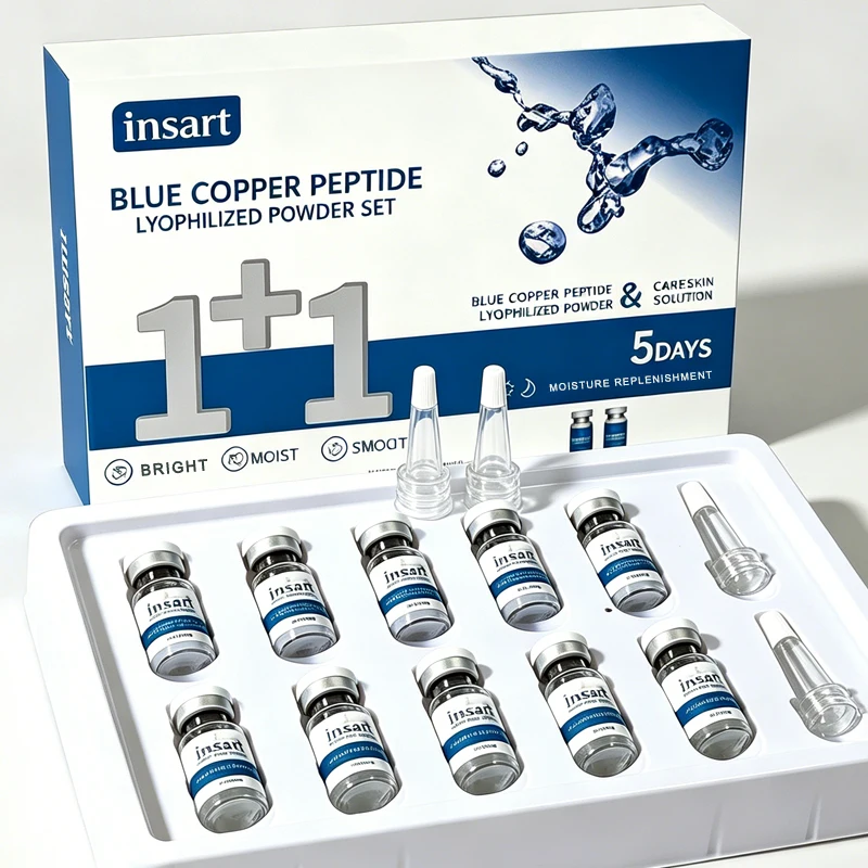 GHK‑Cu Serum Blue Copper Peptide Lyophilized Powder Hydrating Serum Rejuvenates Repairs Skin Barrier Improves Elasticity
GHK‑Cu Serum Blue Copper Peptide Lyophilized Powder Hydrating Serum Rejuvenates Repairs Skin Barrier Improves Elasticity