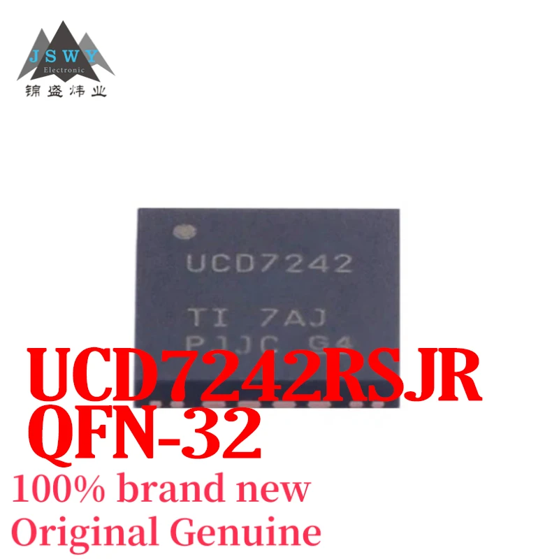 (5/50 pcs) UCD7242RSJR UCD7242 VQFN32 Step-Down Power Driver Genuine Stock Free Shipping 
(5/50 pcs) UCD7242RSJR UCD7242 VQFN32 Step-Down Power Driver Genuine Stock Free Shipping