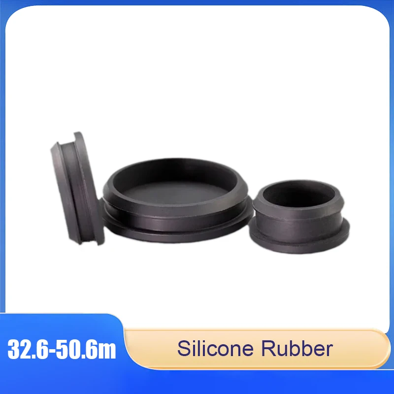 Black and White Silicone Bump Stopper with Aperture of 32.6-50.6 Mm, Inverted Rubber Plug, Dust Plug, T-shaped.
Black and White Silicone Bump Stopper with Aperture of 32.6-50.6 Mm, Inverted Rubber Plug, Dust Plug, T-shaped.