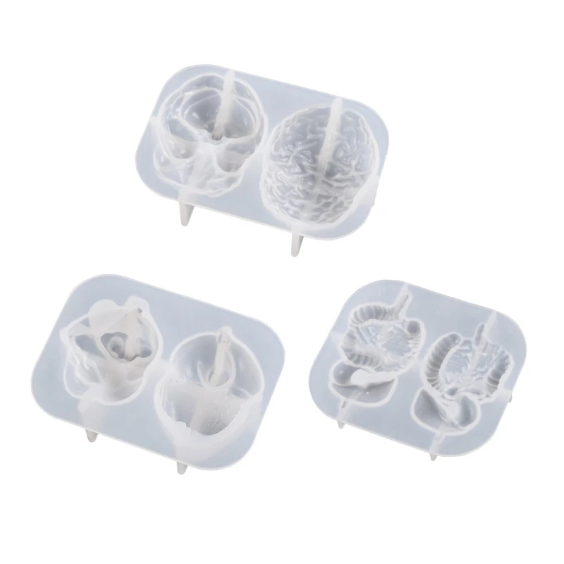 Halloween 3D Human Heart Organ Silicone Mold Cake Decorating Tool Soap Resin Mold Cerebrum Heart Fondant Mold
Halloween 3D Human Heart Organ Silicone Mold Cake Decorating Tool Soap Resin Mold Cerebrum Heart Fondant Mold