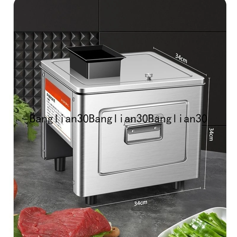 Коммерческий мясорубка из нержавеющей стали, автоматическая машина для измельчения и нарезки, бытовая маленькая электрическая мясорубка
Коммерческий мясорубка из нержавеющей стали, автоматическая машина для измельчения и нарезки, бытовая маленькая электрическая мясорубка