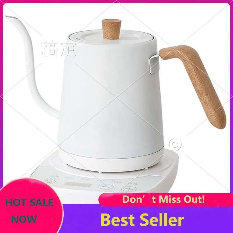 Electric Coffee Kettle Flash Heat Temperature Control Hand Kettle Gooseneck Slender Smart 800Ml 1000W EU Plug
Electric Coffee Kettle Flash Heat Temperature Control Hand Kettle Gooseneck Slender Smart 800Ml 1000W EU Plug
