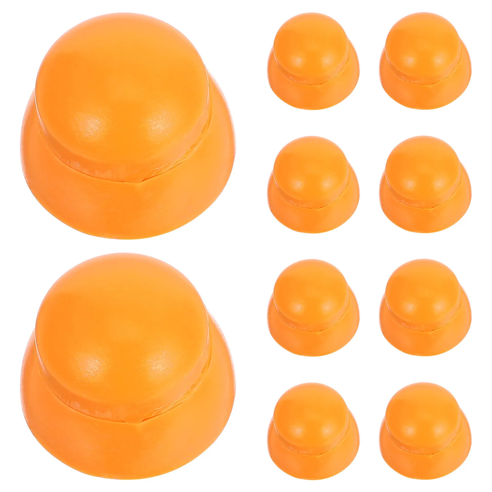 10 Pcs Rides Nut Caps Kids Playground Accessories Bolt Orange Plastic Equipment Protectors Child
10 Pcs Rides Nut Caps Kids Playground Accessories Bolt Orange Plastic Equipment Protectors Child