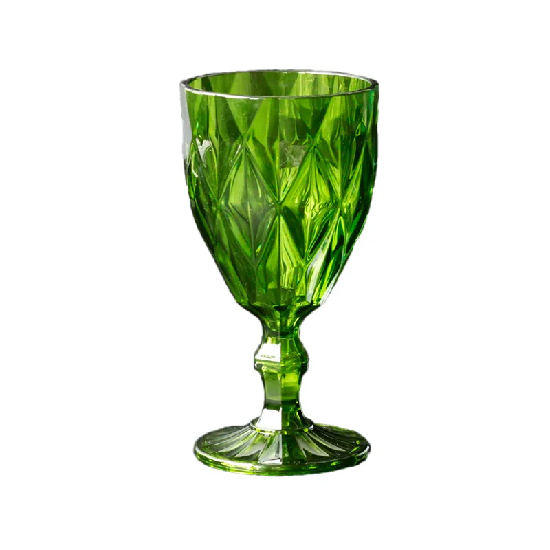 Yjq 8pcs red wine goblet plastic retro rhombus anti-drop bar champagne cup
Yjq 8pcs red wine goblet plastic retro rhombus anti-drop bar champagne cup