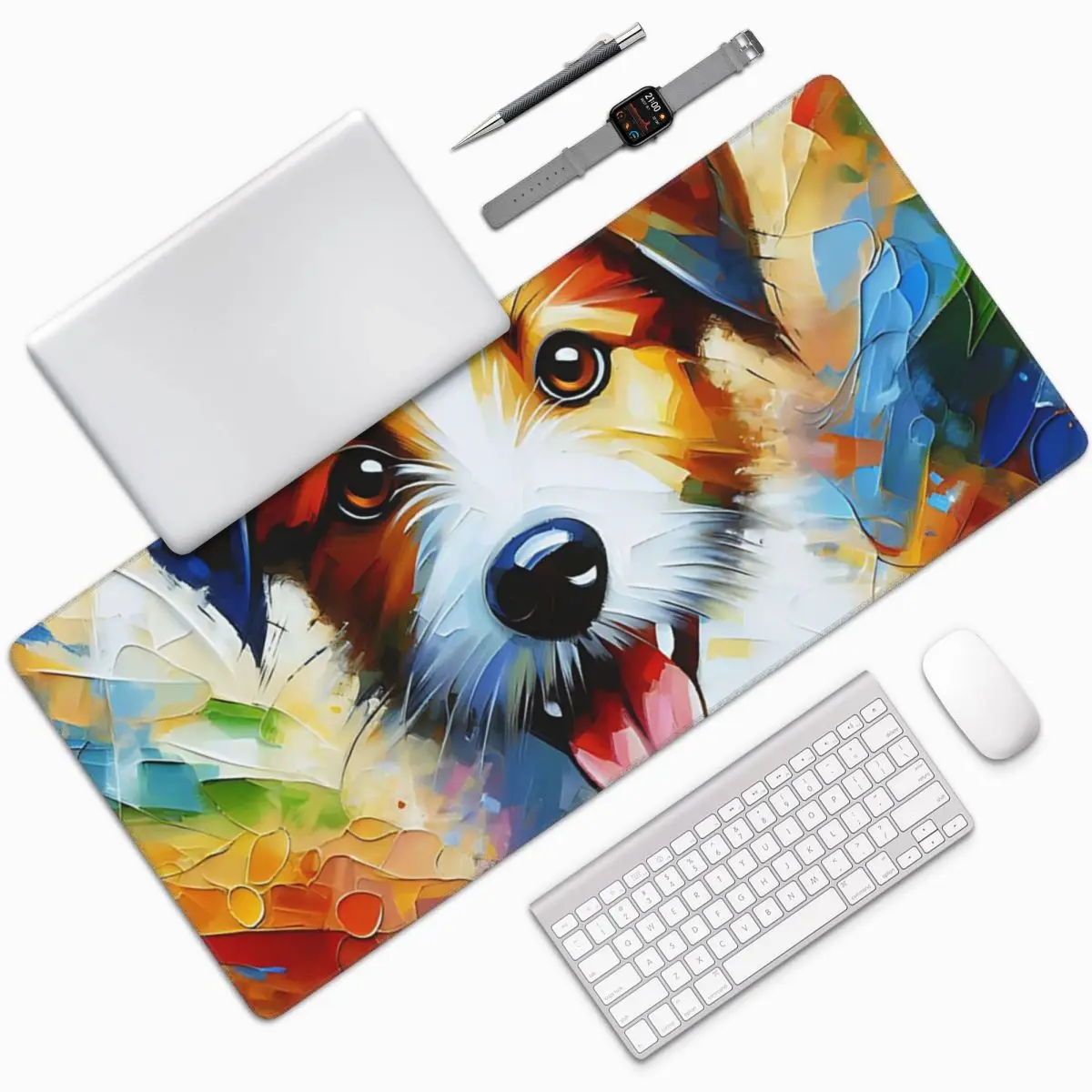 Kromfohrlander Dog Jack Russell Terrier большой коврик для мыши, коврик для компьютерной мыши, игровой коврик для ноутбука, офисные аксессуары, настольные коврики
Kromfohrlander Dog Jack Russell Terrier большой коврик для мыши, коврик для компьютерной мыши, игровой коврик для ноутбука, офисные аксессуары, настольные коврики