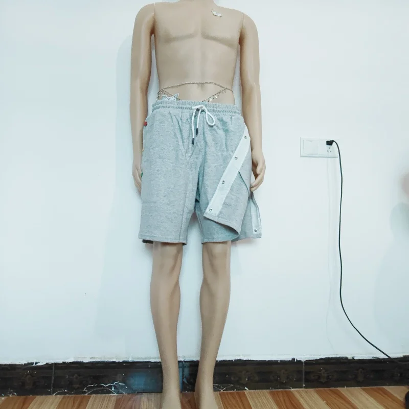 Men Sporting Running Split Type Shorts With Pocket New Trendy Loose Fit Cotton Snap Button Casual Bodybuilding Sweatpants
Men Sporting Running Split Type Shorts With Pocket New Trendy Loose Fit Cotton Snap Button Casual Bodybuilding Sweatpants