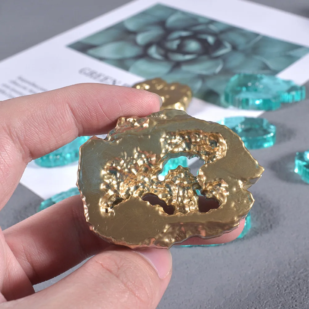 Crystal Epoxy Mold Silicone Stone Pendant Easy Demold Durable Craft Molds Resin DIY Desktop Adornment Mold Lightweight Compact
Crystal Epoxy Mold Silicone Stone Pendant Easy Demold Durable Craft Molds Resin DIY Desktop Adornment Mold Lightweight Compact