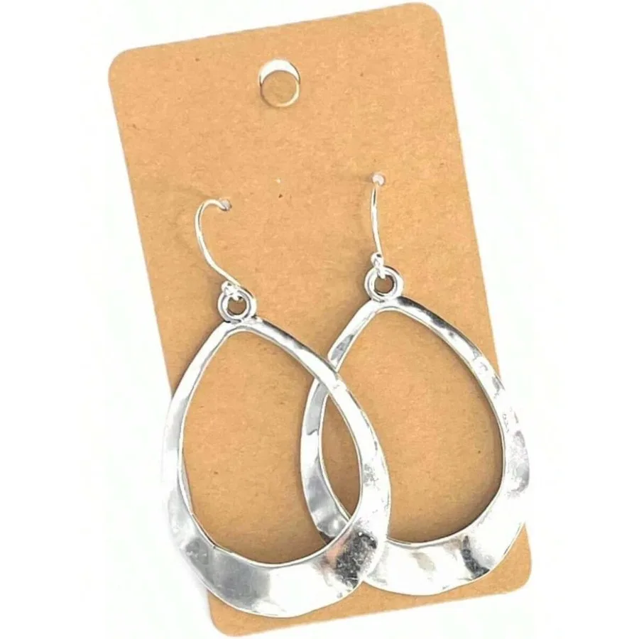 Large Teardrop Hoop On Sterling Silver Earrings Bohemian Boho Statement Jewelry
Large Teardrop Hoop On Sterling Silver Earrings Bohemian Boho Statement Jewelry