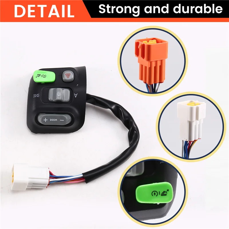 L10A Electric Scooter Handle Grip Switches Electric Scooter Handle Switches For Ninebot N70C F90C 90Bmax 60Mmax 90M 95C
L10A Electric Scooter Handle Grip Switches Electric Scooter Handle Switches For Ninebot N70C F90C 90Bmax 60Mmax 90M 95C
