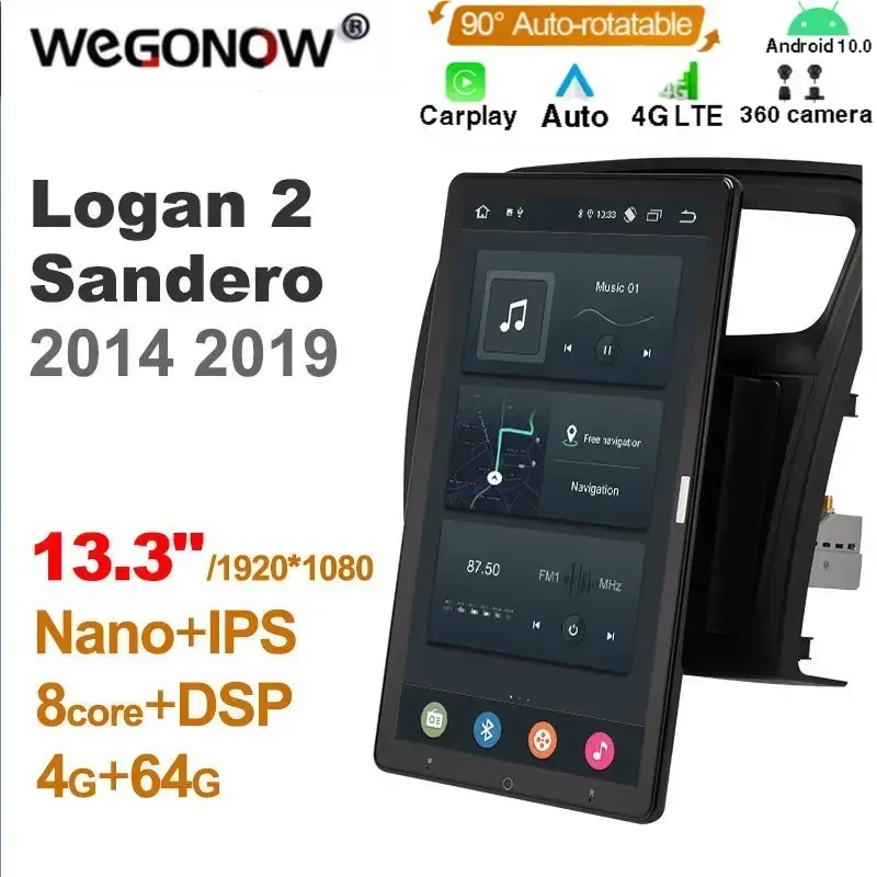 Автоматический вращающийся 1920*1080 13,3 дюйма Ownice Android 10.0 автомобильный мультимедиа для Renault Logan 2 Sandero 2014 2019 символ автомобильного радио
Автоматический вращающийся 1920*1080 13,3 дюйма Ownice Android 10.0 автомобильный мультимедиа для Renault Logan 2 Sandero 2014 2019 символ автомобильного радио