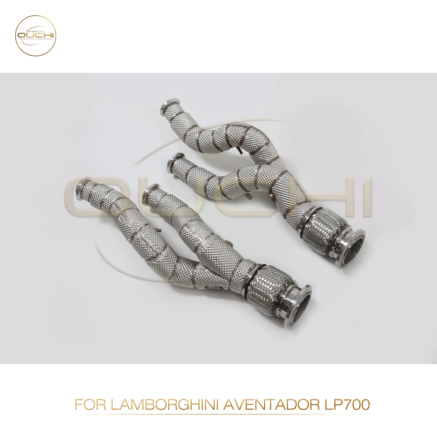 OUCHI Factory Direct Sales Catback for Lamborghini Aventador LP700-4 Heat Shield TC4 Good Heat Dissipation Downpipe
OUCHI Factory Direct Sales Catback for Lamborghini Aventador LP700-4 Heat Shield TC4 Good Heat Dissipation Downpipe