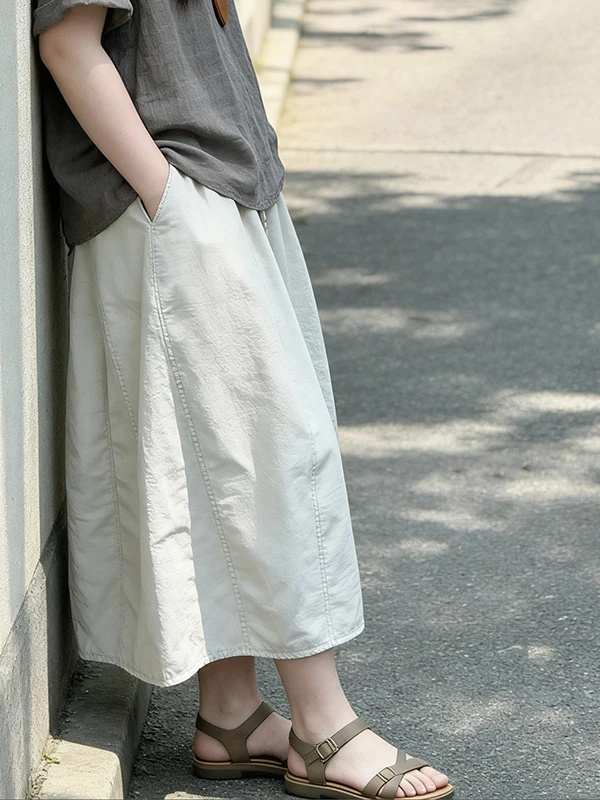 High Waist Loose Women's Summer Floral Skirt A-Line Midi Skirt plus Size Casual Polyester Fiber Slimming Skirt
High Waist Loose Women's Summer Floral Skirt A-Line Midi Skirt plus Size Casual Polyester Fiber Slimming Skirt