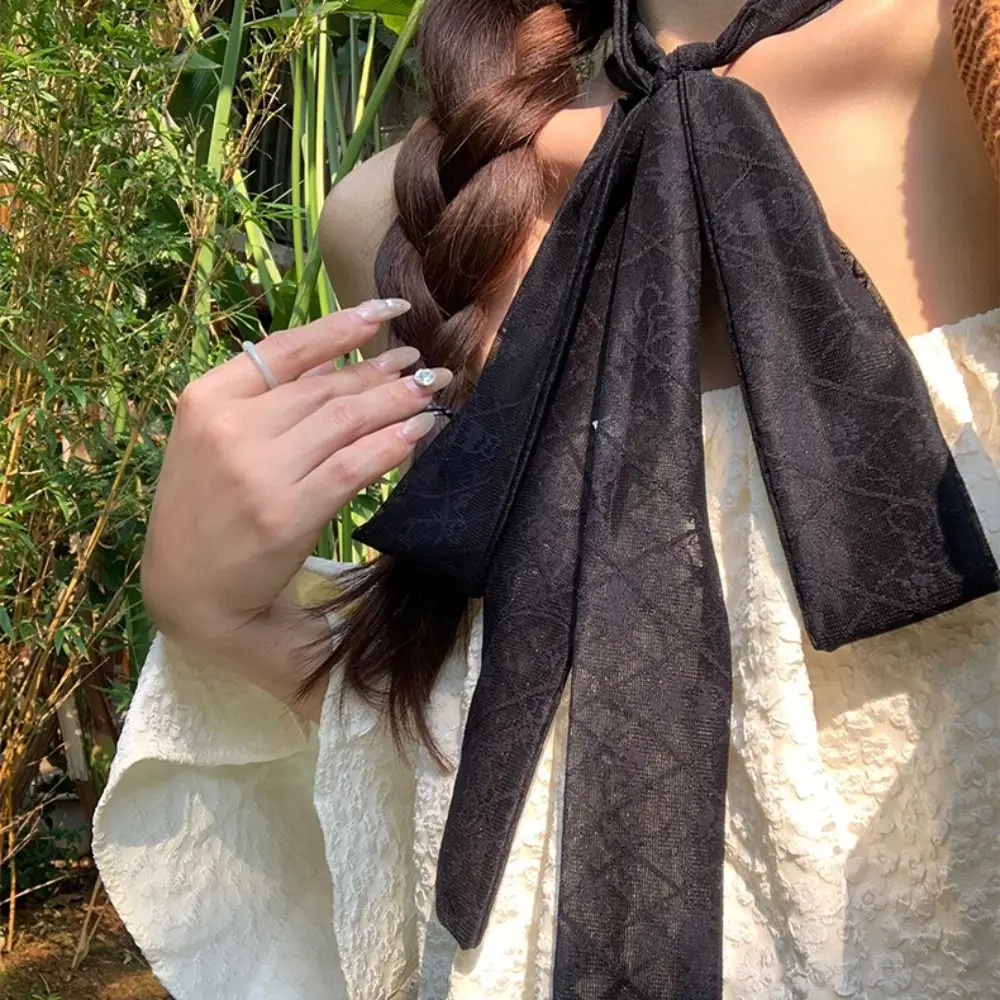 Fashion Flower Retro Lace Neck Strap Transparent Dressing Decoration Hair Band Korean Style Neckerchief Long Ribbon Head Scarf
Fashion Flower Retro Lace Neck Strap Transparent Dressing Decoration Hair Band Korean Style Neckerchief Long Ribbon Head Scarf
