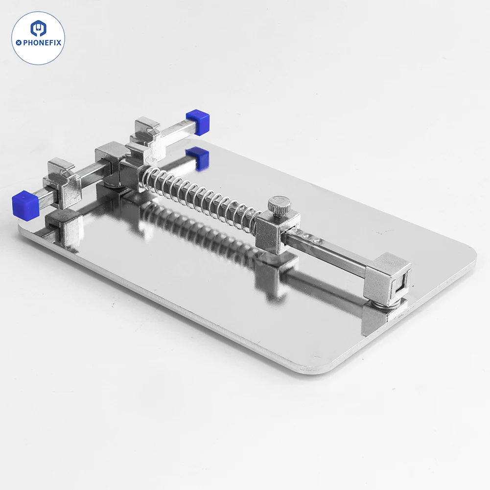 Universal Metal PCB Board Clamp Jig, Adjustable Holder Suit for All Type Cell Phone Motherboard Fixing Welding Repair Fixture
Universal Metal PCB Board Clamp Jig, Adjustable Holder Suit for All Type Cell Phone Motherboard Fixing Welding Repair Fixture