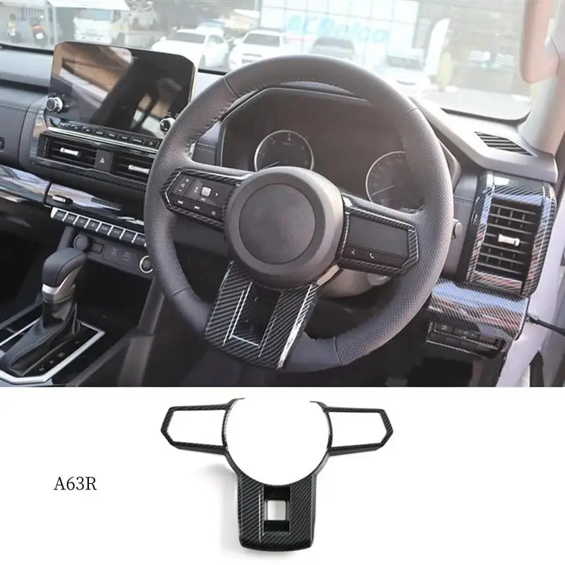 AR-For Mitsubishi Triton / L200 2024 Car Steering Wheel Decorative Cover Trim Interior Replacement Parts Accessories Carbon Fibe
AR-For Mitsubishi Triton / L200 2024 Car Steering Wheel Decorative Cover Trim Interior Replacement Parts Accessories Carbon Fibe