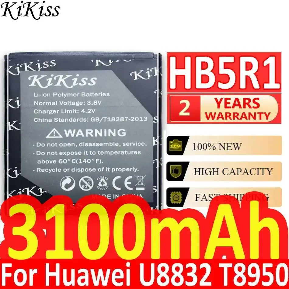 Аккумулятор мобильного телефона HB5R1 3100 мАч для Huawei Ascend U8832 T8950 U8820 G500C G600 C8826D T8950D
Аккумулятор мобильного телефона HB5R1 3100 мАч для Huawei Ascend U8832 T8950 U8820 G500C G600 C8826D T8950D