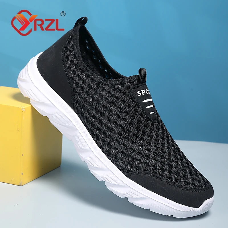 YRZL Men's Casual Shoes Lightweight Breathable Slip on Running Sneakers High Quality Non Slip Fashion Walking Shoes for Men
YRZL Men's Casual Shoes Lightweight Breathable Slip on Running Sneakers High Quality Non Slip Fashion Walking Shoes for Men