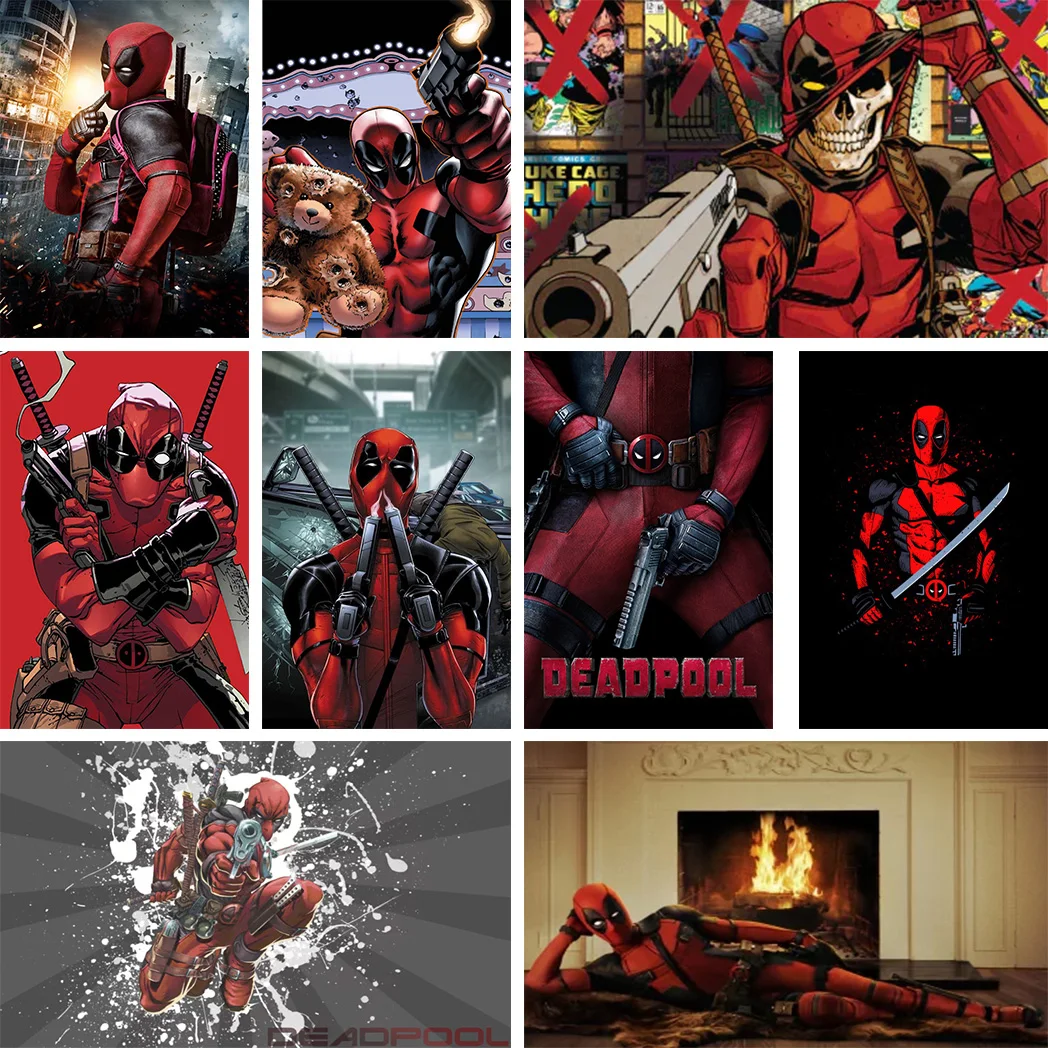 MINISO Marvel Deadpool Movie Wall Art Poster Quirky and Funny Canvas Paintings Home decor suitable for living rooms and bedrooms
MINISO Marvel Deadpool Movie Wall Art Poster Quirky and Funny Canvas Paintings Home decor suitable for living rooms and bedrooms