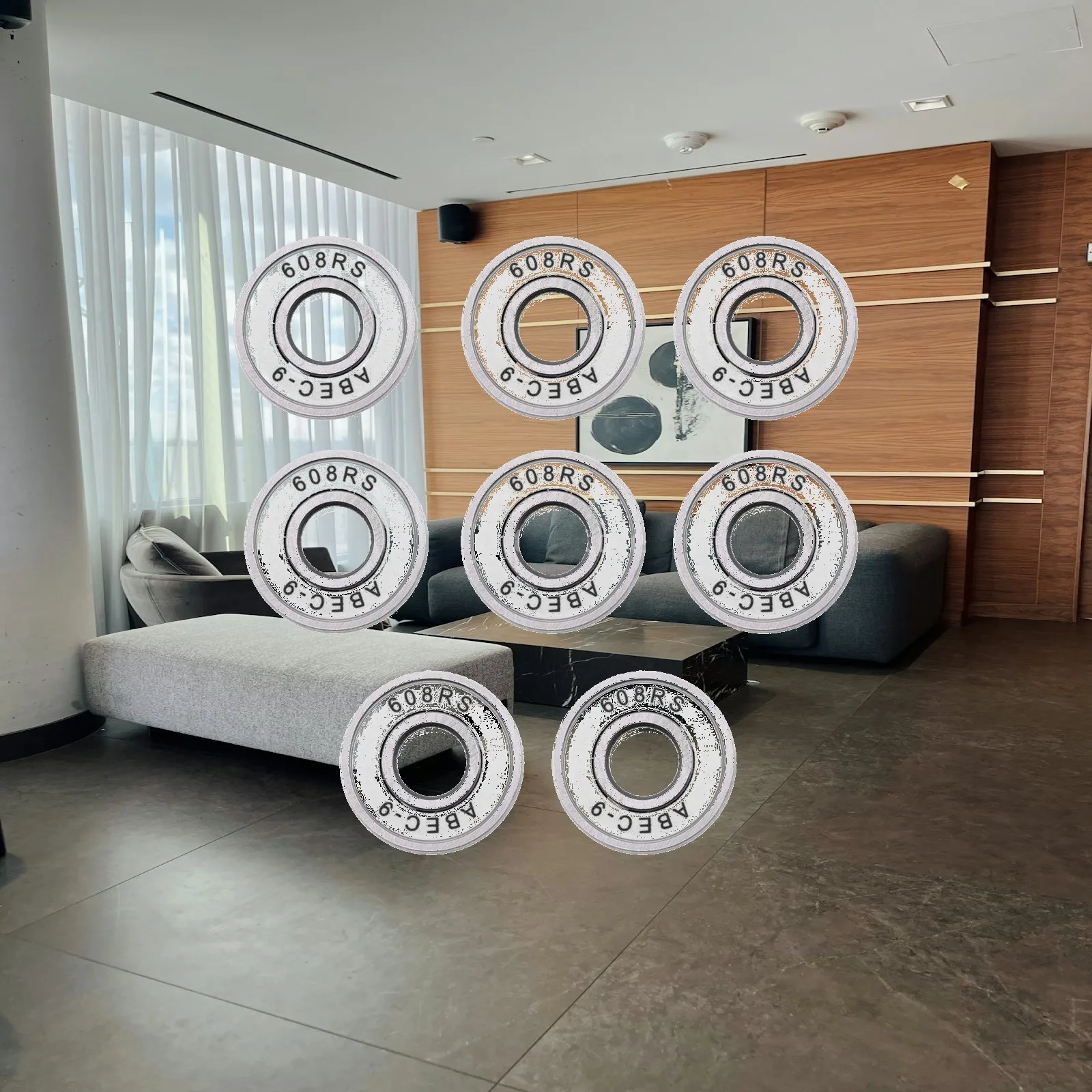 608RS ABEC-9 Skateboard Bearings Waterproof Dustproof Rolling Bearing for Inline Skates Four Wheel Skates
608RS ABEC-9 Skateboard Bearings Waterproof Dustproof Rolling Bearing for Inline Skates Four Wheel Skates