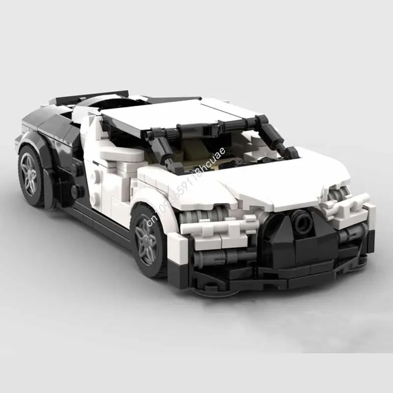 440 деталей MOC Bugatti Tourbillon City Champions: Суперкар, модель для сборки, конструктор, модульные креативные игрушки для детей, подарки на Рождество
440 деталей MOC Bugatti Tourbillon City Champions: Суперкар, модель для сборки, конструктор, модульные креативные игрушки для детей, подарки на Рождество