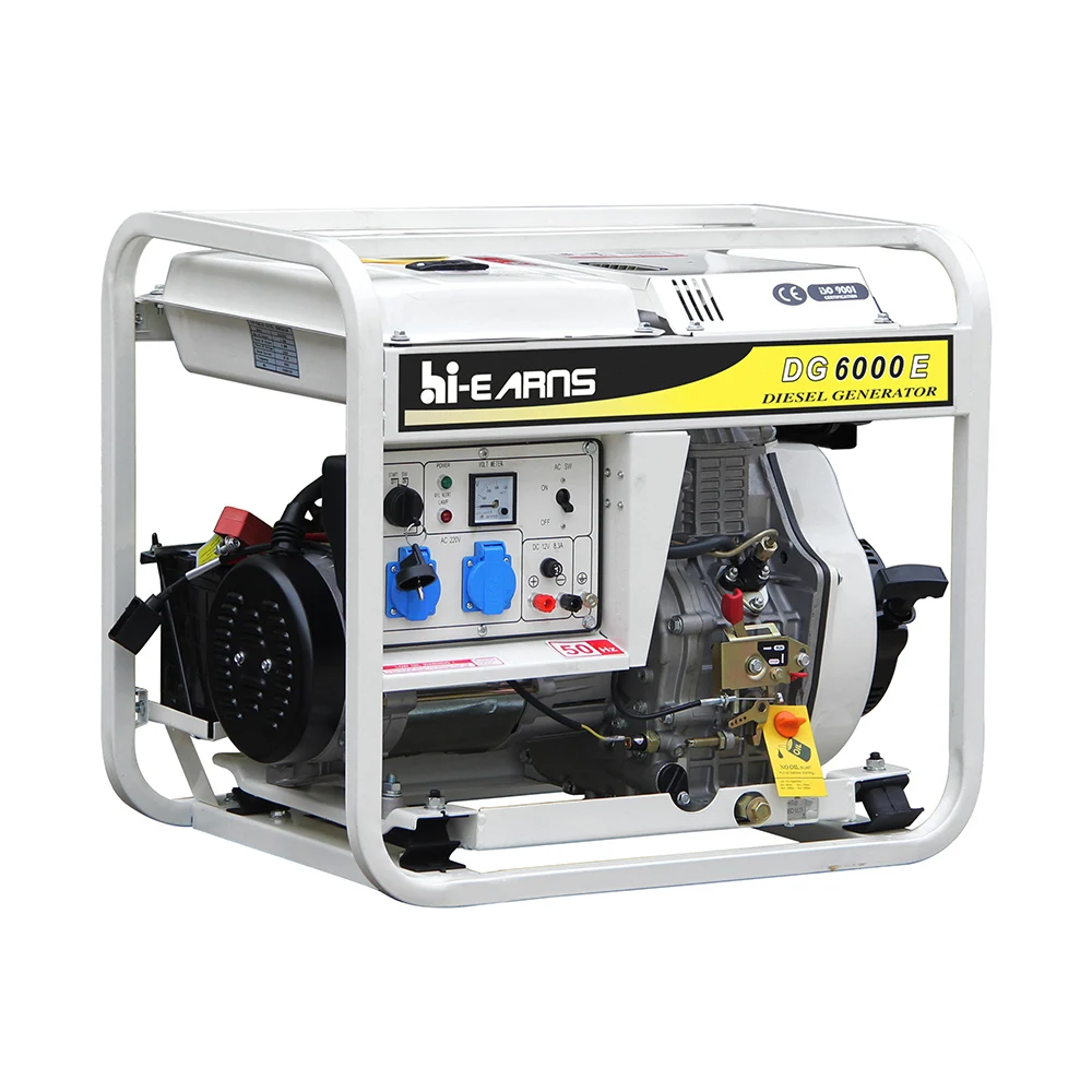 5000 Watt power yellow color electric start single phase portable die·sel generator
5000 Watt power yellow color electric start single phase portable die·sel generator