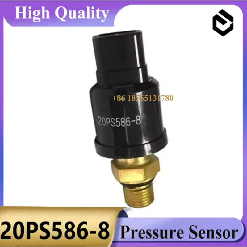 Excavator 20PS586-8 Pressure Sensor Switch 20PS5868 for EX200-2 EX200-3
Excavator 20PS586-8 Pressure Sensor Switch 20PS5868 for EX200-2 EX200-3