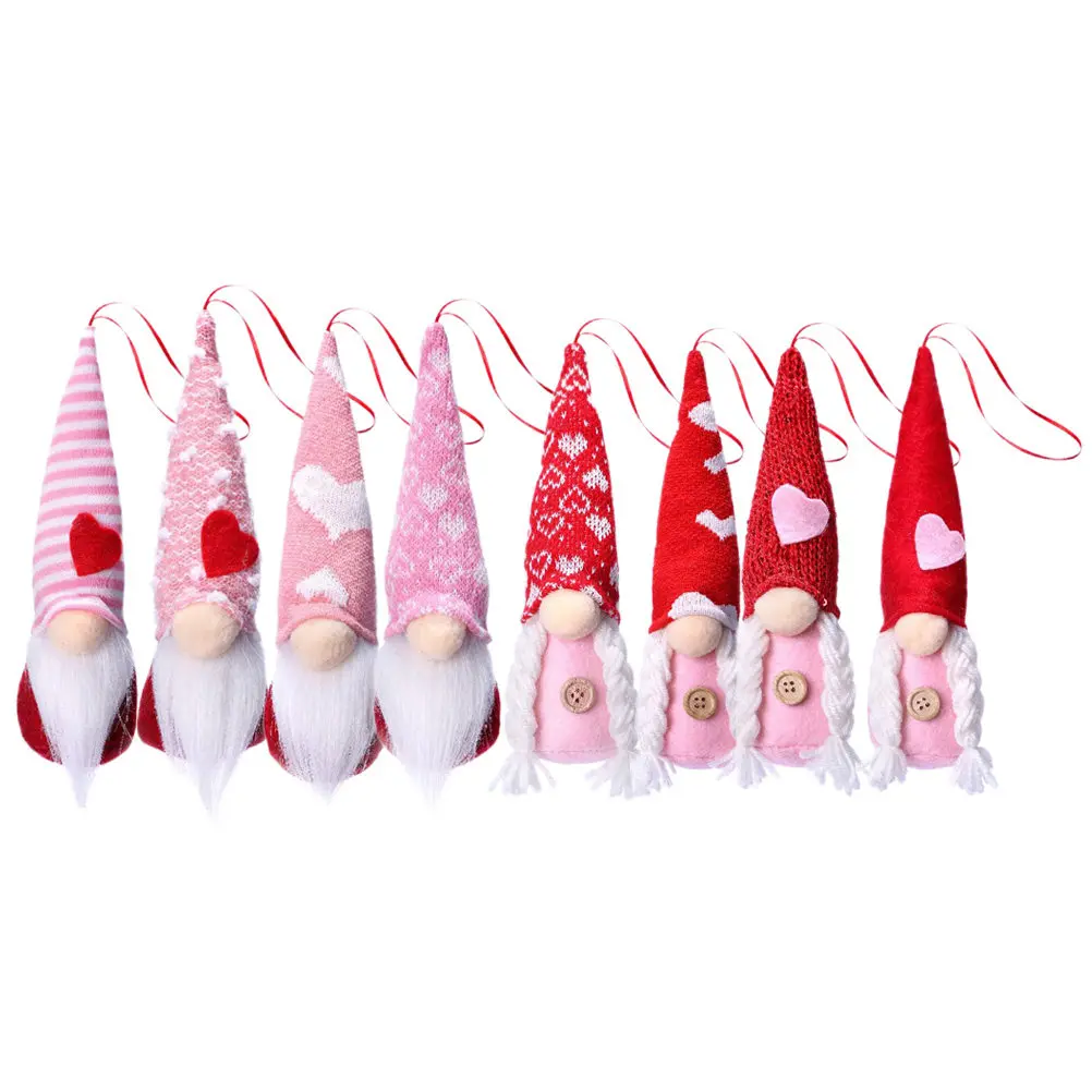 8Pcs Valentine Couple Gnome Hanging Decorations Lightweight Valentine Day Pendant Romantic Festival Hanging Decor Party Home
8Pcs Valentine Couple Gnome Hanging Decorations Lightweight Valentine Day Pendant Romantic Festival Hanging Decor Party Home