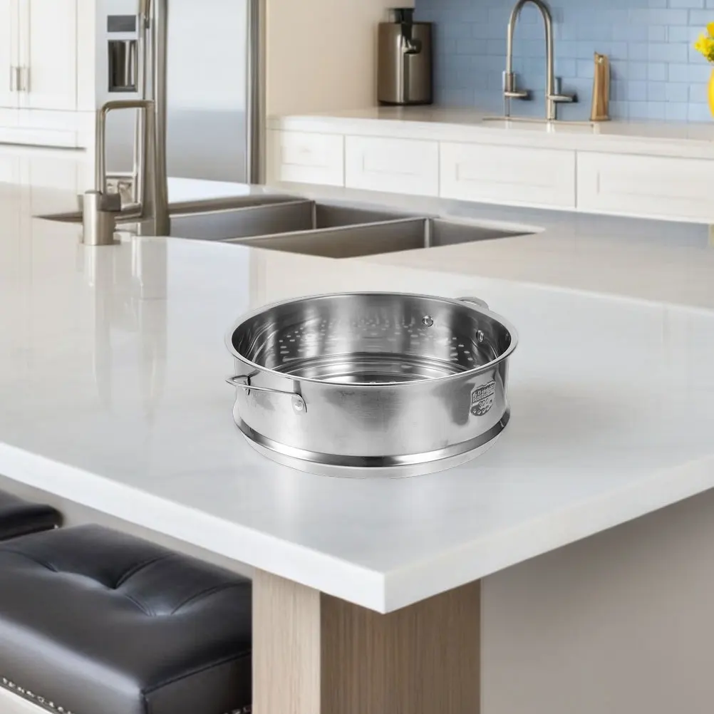 304 Stainless Steel Steamer Basket Compact Kitchen Cookware Even Heating Dumpling Buns Vegetables Steamer Insert Pot
304 Stainless Steel Steamer Basket Compact Kitchen Cookware Even Heating Dumpling Buns Vegetables Steamer Insert Pot