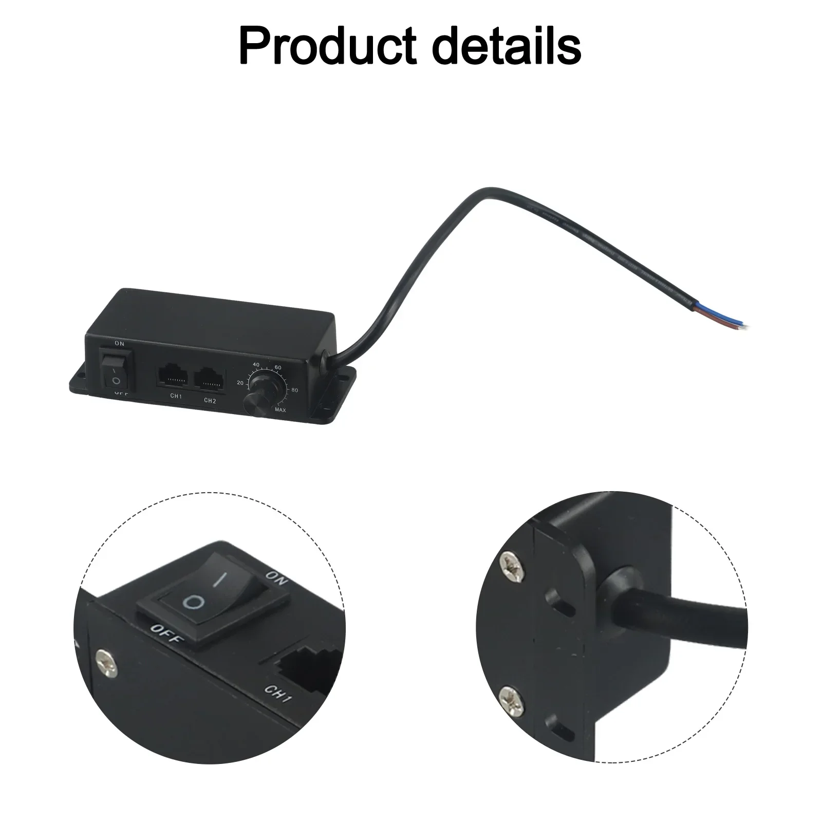 For Downlights DC 0-10V Dimmer Switch Commercial Lighting 0-10V Dimming Flicker-Free Operation Parallel Connection
For Downlights DC 0-10V Dimmer Switch Commercial Lighting 0-10V Dimming Flicker-Free Operation Parallel Connection