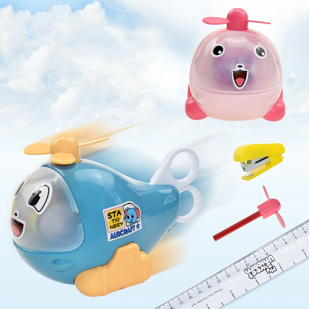 Multifunctional Pencil Case Stationery Aircraft Toy Cute Learning Toys -piece Suits
Multifunctional Pencil Case Stationery Aircraft Toy Cute Learning Toys -piece Suits