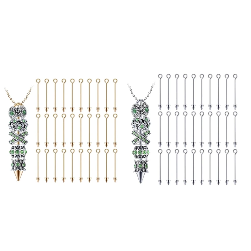 30 Pieces Metal Long Rod Pendants Jewelry Charms Bulk With Eye Pins For Earrings Necklace Making
30 Pieces Metal Long Rod Pendants Jewelry Charms Bulk With Eye Pins For Earrings Necklace Making
