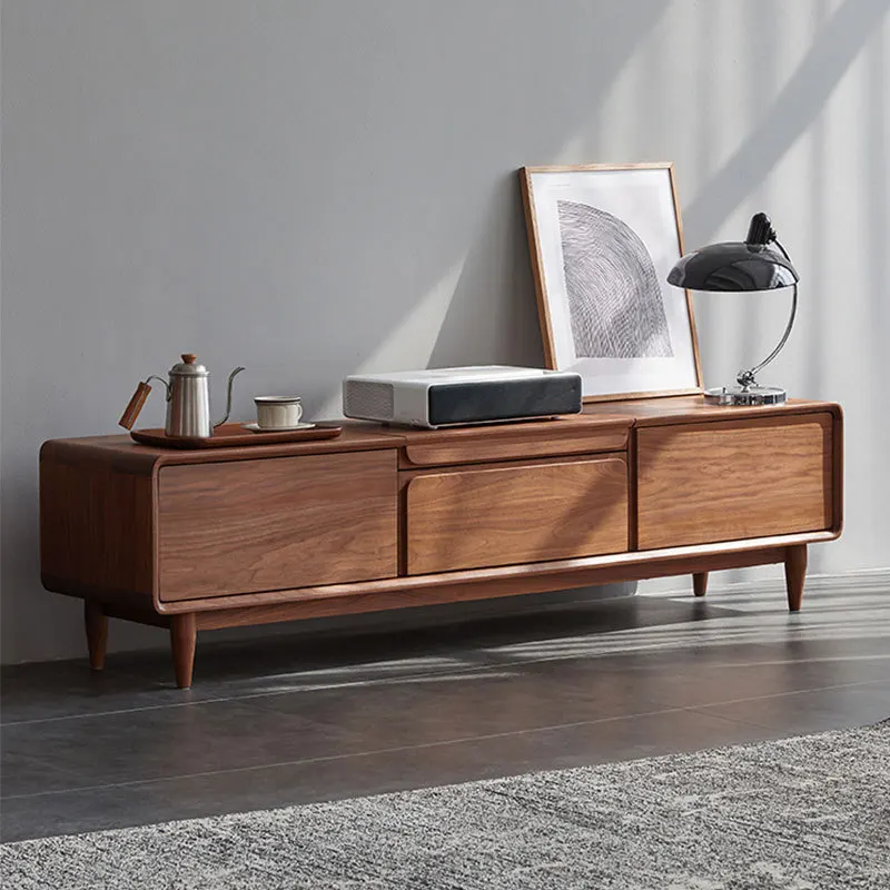 Customizable Solid Wood Furniture Nordic Black Walnut Laser TV Cabinet Modern Simple
Customizable Solid Wood Furniture Nordic Black Walnut Laser TV Cabinet Modern Simple