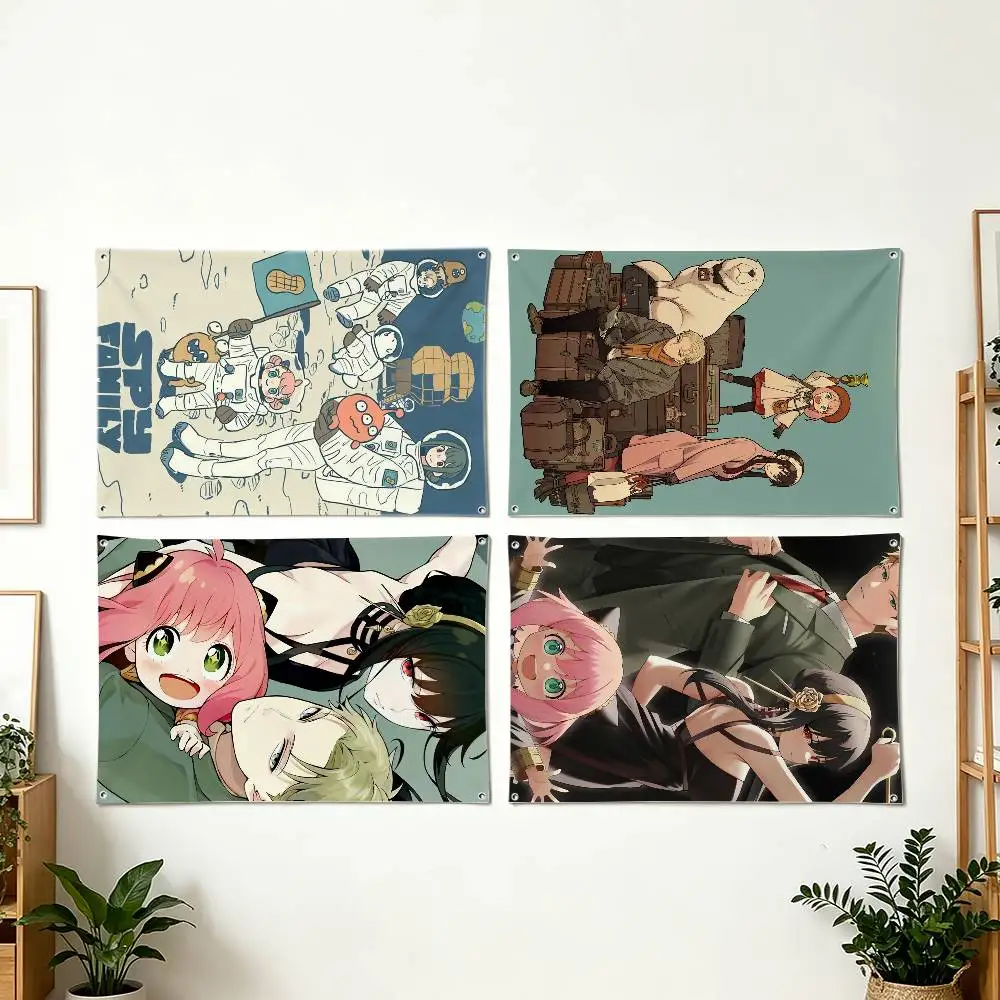 Anime S-SPY A family of four F-Forger Art Hanging Flag, Wall Banner for Bedroom Home Outdoor Decoration
Anime S-SPY A family of four F-Forger Art Hanging Flag, Wall Banner for Bedroom Home Outdoor Decoration