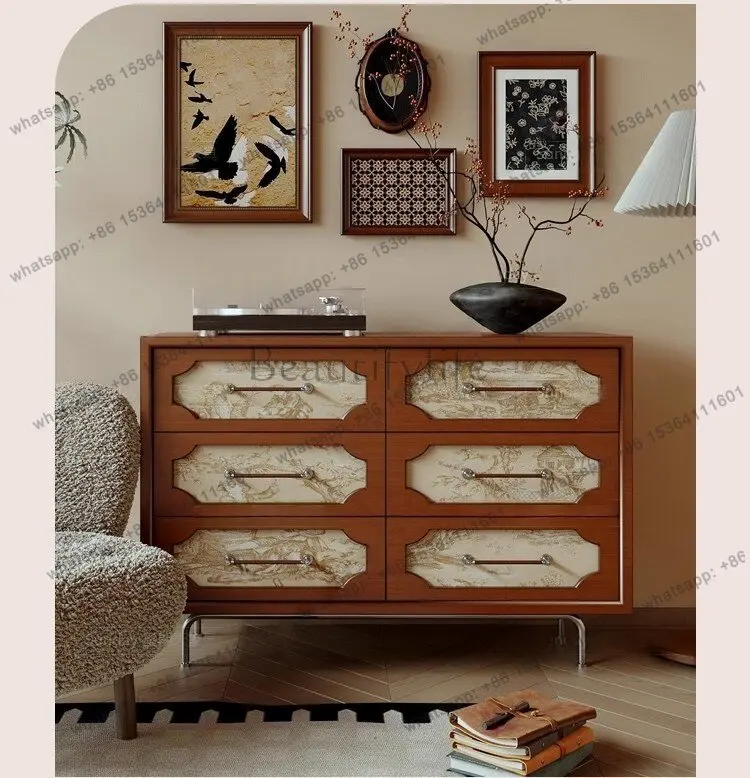 Medieval style living room bedroom art painting style locker decorative porch cabinet
Medieval style living room bedroom art painting style locker decorative porch cabinet