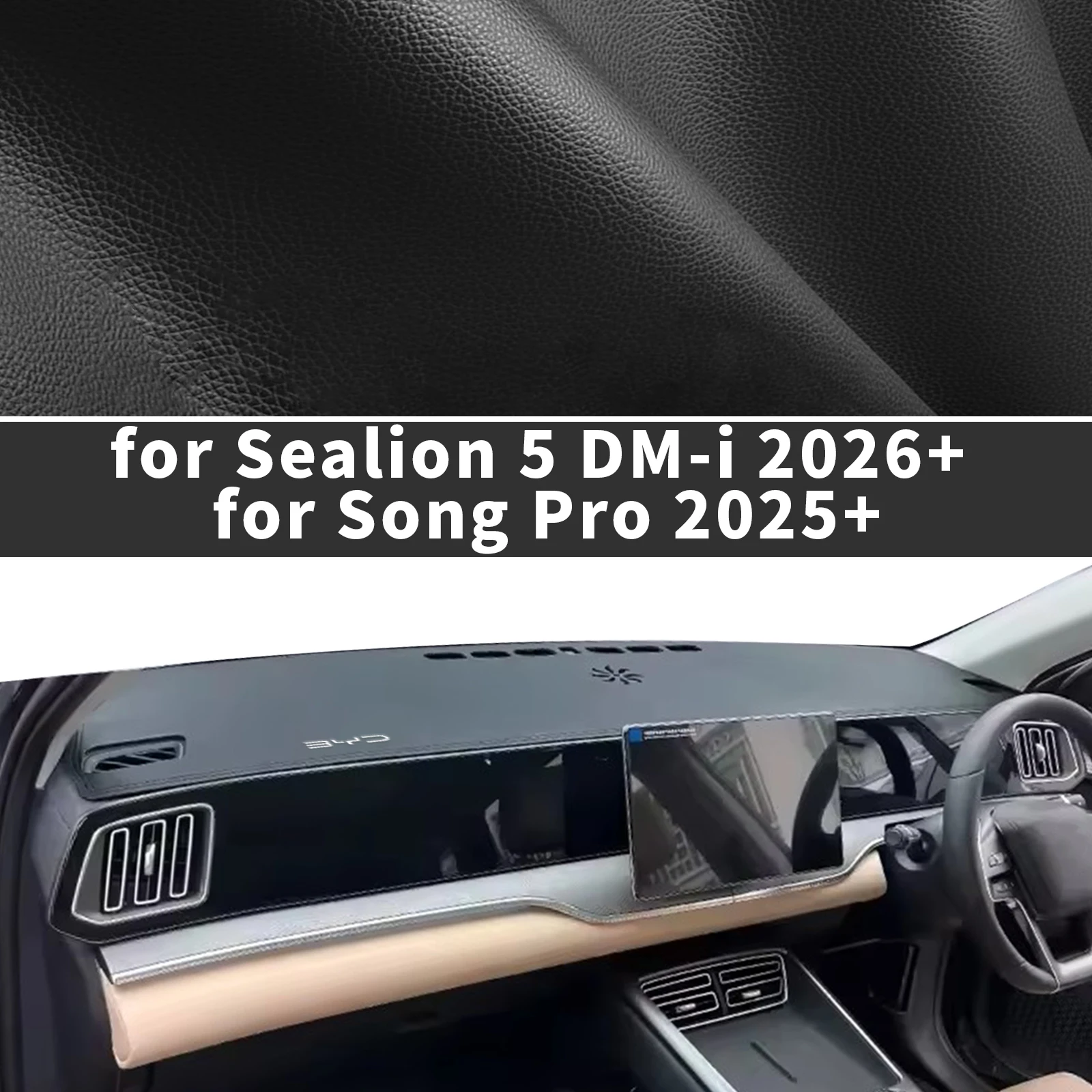 for BYD Sealion 5 DM-i 2022-2024 (Model1/2) Custom fit Dashboard Cover Sun Shade Dash Mat Anti‑Glare Carpet Dash Pad Dashmat
for BYD Sealion 5 DM-i 2022-2024 (Model1/2) Custom fit Dashboard Cover Sun Shade Dash Mat Anti‑Glare Carpet Dash Pad Dashmat