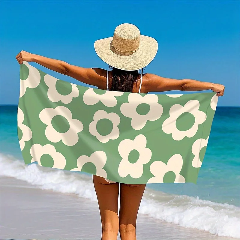 Beach Towel Floral Beach Towel Fun Patterned Sunscreen And Windproof Suitable For Swimming Pool Camping Travel Blanket
Beach Towel Floral Beach Towel Fun Patterned Sunscreen And Windproof Suitable For Swimming Pool Camping Travel Blanket