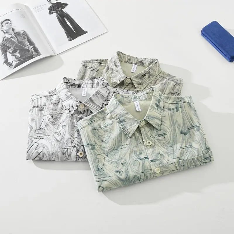 Мужская летняя повседневная футболка из хлопка с цветочным принтом, дышащая, влагоотводящая, комфортная посадка
Мужская летняя повседневная футболка из хлопка с цветочным принтом, дышащая, влагоотводящая, комфортная посадка