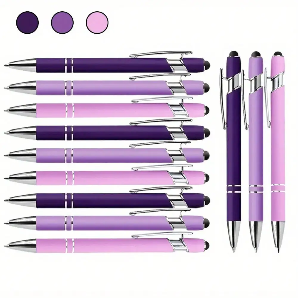 Elegant Metal Ball Pens, Capacitive Touch, Smooth Writing – Black Ink, Gift for School & Office
Elegant Metal Ball Pens, Capacitive Touch, Smooth Writing – Black Ink, Gift for School & Office