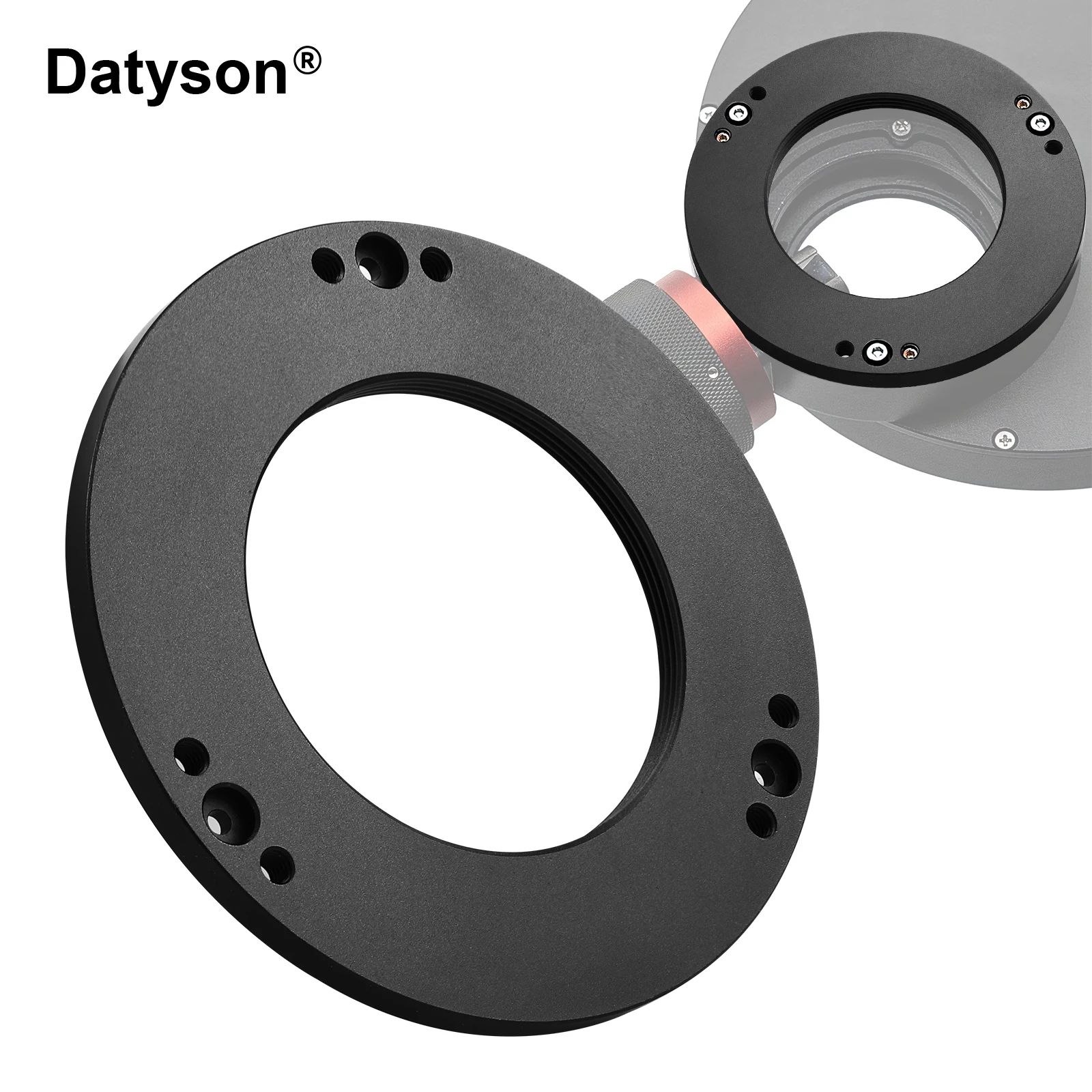 Кольцо регулировки прицельной планки Datyson M54x0.75 для охлаждаемой камеры Pro Cooled, для подключения OAG и фильтр-колеса к телескопу
Кольцо регулировки прицельной планки Datyson M54x0.75 для охлаждаемой камеры Pro Cooled, для подключения OAG и фильтр-колеса к телескопу